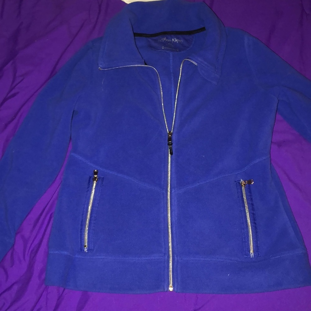Calvin Klein warm zip up sweatshirt